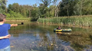 Traxxas xmaxx water crossing success