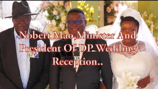 Nobert Mao,Minister,President Of DP Wedding Reception in KIDERE Northern Uganda