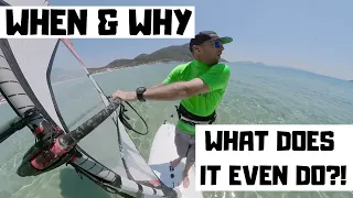 When & why should you remove the daggerboard?