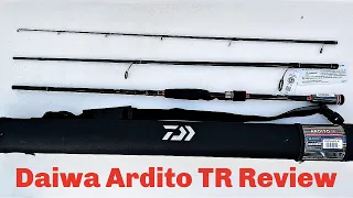 Travel Fishing Rod Review: Daiwa Ardito TR