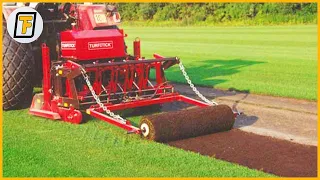 ROLLING LAWNS like ICE CREAM ROLLS ! - Most Unusual Unique Machines that You HAVE NEVER SEEN