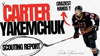 Carter Yakemchuk: People Are Sleeping ! 👀 | Scouting Report & Highlights | 2024 NHL Draft