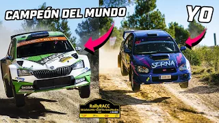 corro LOS TRAMOS de MUNDIAL en el RALLY RACC *con el SUBARU*