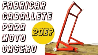 😃✌🏻 CABALLETE para MOTO casero LOW COST // DIY homemade motorcycle stand