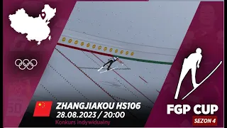 🔴DSJ 4 FGP CUP S4 #23 Igrzyska Olimpijskie w Zhangjiakou HS 106 (Drugi Komentator: Gracek)🔴