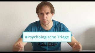 #Psychologische Triage
