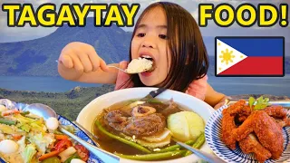 We Found the Best BULALO w/ Taal Lake View! Tagaytay Food Tour & Airbnb at Ason's Cabin Philippines