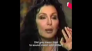 Mom- I am a rich man this cher interview from 1996 in legendary 🤗🤗