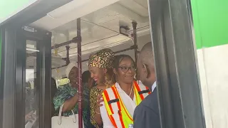 Govt. of S/Leone Launches operation of 50 Buses to ease transportation challenges in Freetown