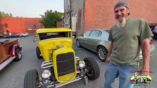 Salisbury Downtown Cruiser Mark Campbell’s 1930 Ford Model A coupe Hotrod.