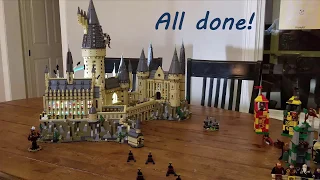 Lego Hogwarts Castle Build