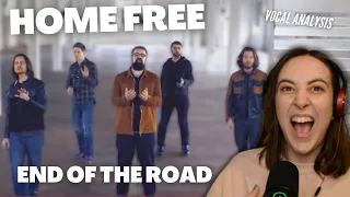 HOME FREE Boyz II Men - End Of The Road | Vocal Coach Reacts (& Analysis) | Jennifer Glatzhofer