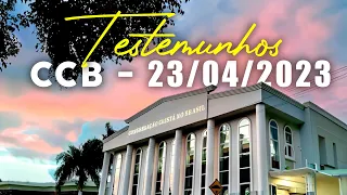 TESTEMUNHOS CCB: