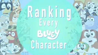 Ranking Every Bluey Character