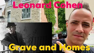 Famous Graves: Leonard Cohen | Leonard Cohen’s Montreal Home, Childhood Home, Grave, and Mural