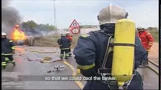 LPG-fire in Castellón, Spain