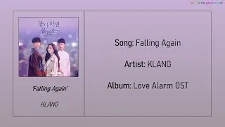 KLANG 'Falling Again' [letra en esp/ing]