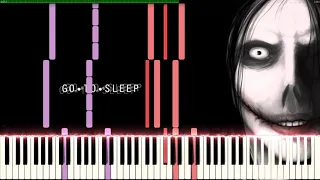 Sweet Dreams [JEFF THE KILLER THEME COVER] - PIANO TUTORIAL [ S Y N T H E S I A ] V3.0 FINAL REMAKE