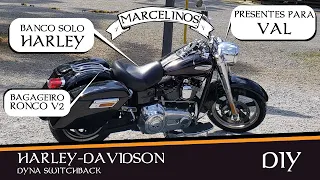 Harley-Davidson  - Dyna Switchback - DIY - Banco solo/Bagageiro de paralama - Marcelinos