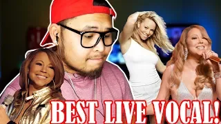 Mariah Carey's Best Live Vocals (Pt. 1) | INSANE REACTION!