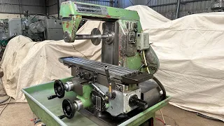 Horizontal Milling Machine - Adcock-Shipley 1ES - Table 760 mm x 205 mm