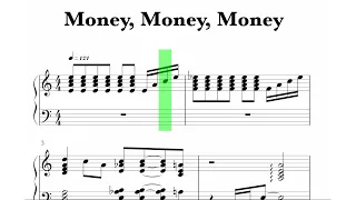 ABBA - Money, Money, Money Sheet Music