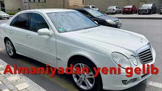 Almaniyada yeni getirdiyimiz.. Mersedes-benz E220….!!!!