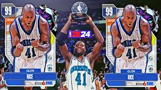 Dark Matter Glen Rice Unlimited Grind LIVE! NBA 2k24 Myteam (Road to 50,000 SUBSCRIBERS) GOATSQUAD!!