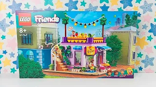 Lego Friends 41747 La cocina colectiva de Heartlake City community kitchen Speed Build Part1