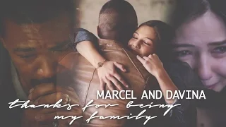 marcel and davina • thanks for being my family [+3x21]