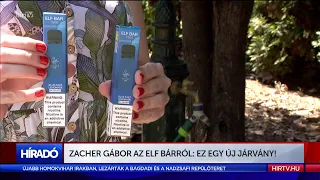 Zacher Gábor az Elf Bárról: Ez egy új járvány! - HÍR TV