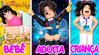 CICLO DE VIDA DE UMA IDOL K-POP - HISTORINHA DE BROOKHAVEN RP ROBLOX 🏡