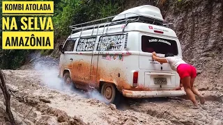 DIFICULDADE NA ESTRADA INDO PRA ALMEIRIM! VEJA NOSSA SAGA NO ATOLEIRO DENTRO DA FLORESTA AMAZÔNICA]