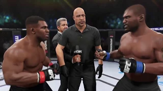 Mike Tyson vs. Rampage Jackson (EA Sports UFC 2) - CPU vs. CPU - Crazy UFC 👊🤪
