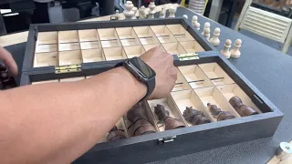 Folding chessboard prototype demo