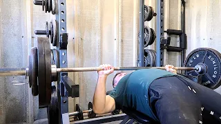 125KG Bench Press for 2 reps