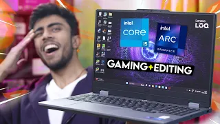 Best Budget Gaming + Editing Laptop! 🤩 Lenovo LOQ AI Laptop - I5 + Intel Arc GPU ⚡️