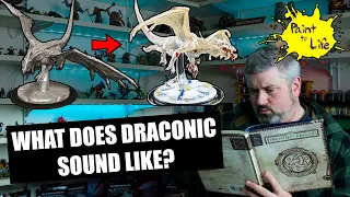 How to speak DRACONIC!  Nolzur's D&D White Dragon- Lore and Story video.