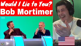 American Reacts Does Bob Mortimer perform his own dentistry? - Would I Lie to You?