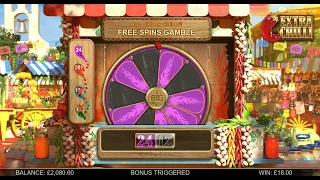 Extra Chilli Slot Big Win 32 Spin Bonus