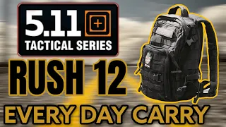 5.11 MOCHILA Rush 12 | Ideal para TRAER TU EDC URBANO!