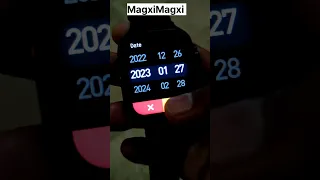 🇨🇳 How to set Date and Time Smart Watch Ultra #smartwatch #short #youtubeshorts