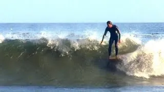 Surfing Santa Cruz --  Pleasure Point! Sight and Sound