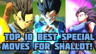 TOP 10 BEST SPECIAL MOVES FOR SHALLOT! ( DRAGON BALL LEGENDS )