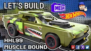 Let's Build Mega HHL99 Hot Wheels Muscle Bound #Mega #HotWheels #MuslceBound #AllBricksCount