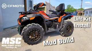 2021 CFMOTO Cforce 600 2up Mud Build | How to Install Lift Kit on a CFORCE