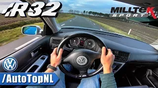 VW Golf 4 R32 Milltek Exhaust POV Test Drive by AutoTopNL