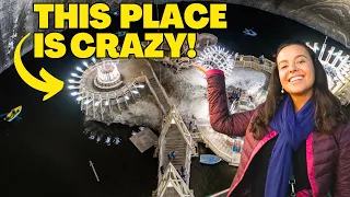 UNDERGROUND THEME PARK IN ABANDONED MINE!! | Turda Salt Mine | Salina Turda, Romania🇷🇴