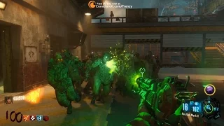 Ray Gun Mark II vs Round 100 Zombies - Zombies Chronicles - Ascension Remastered - Black Ops III