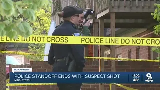 Standoff ends with Middletown police shooting suspect